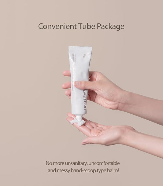 Heart Percent Commas on Life Essential Cleansing Balm, Sherbet-Oil-Milk Transforming Makeup Remover Vegan Daily Face Wash Cleanser for All Skin Types, 80ml (2.7oz)