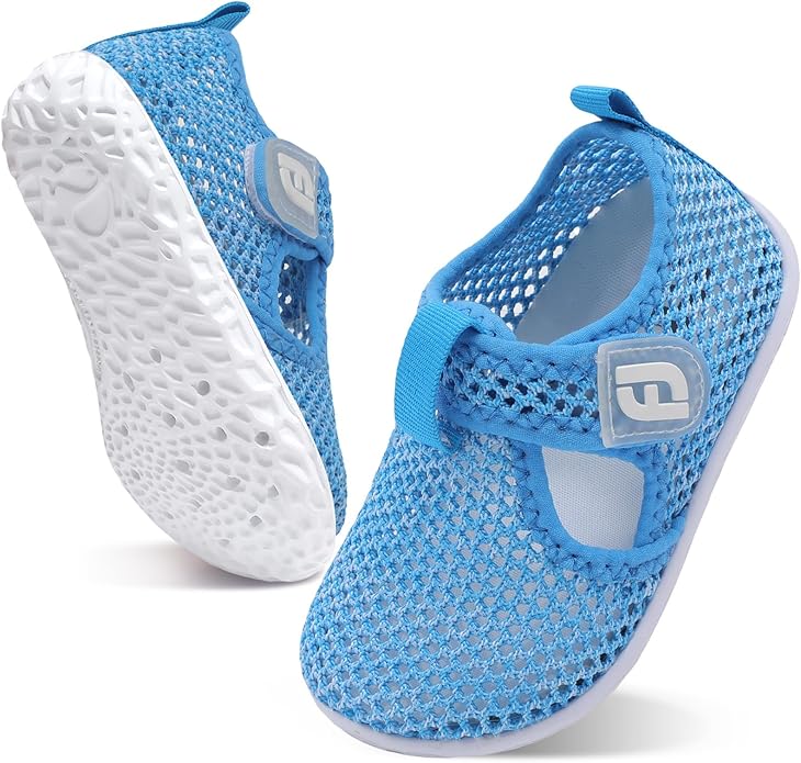 JOINFREE Baby Toddler Water Shoes Boys Girls Sandals Barefoot Kids Breathable Sneakers Shoes for Walking Running