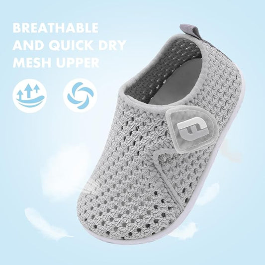 JOINFREE Baby Toddler Water Shoes Boys Girls Sandals Barefoot Kids Breathable Sneakers Shoes for Walking Running