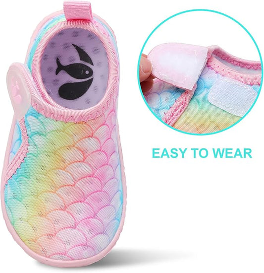 JOINFREE Baby Toddler Water Shoes Boys Girls Sandals Barefoot Kids Breathable Sneakers Shoes for Walking Running