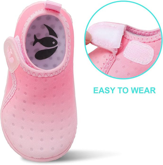 JOINFREE Baby Toddler Water Shoes Boys Girls Sandals Barefoot Kids Breathable Sneakers Shoes for Walking Running
