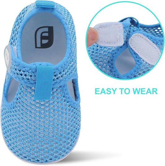 JOINFREE Baby Toddler Water Shoes Boys Girls Sandals Barefoot Kids Breathable Sneakers Shoes for Walking Running