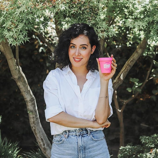 Ice Cream Scrub, Clean Exfoliating Sugar Scrub with Whipped Shea Butter Scrub & Nourishing Oils, Gentle & Moisturizing Sugar Scrub, Fights Dryness and Locks in Hydration, Cake Scent 200ml