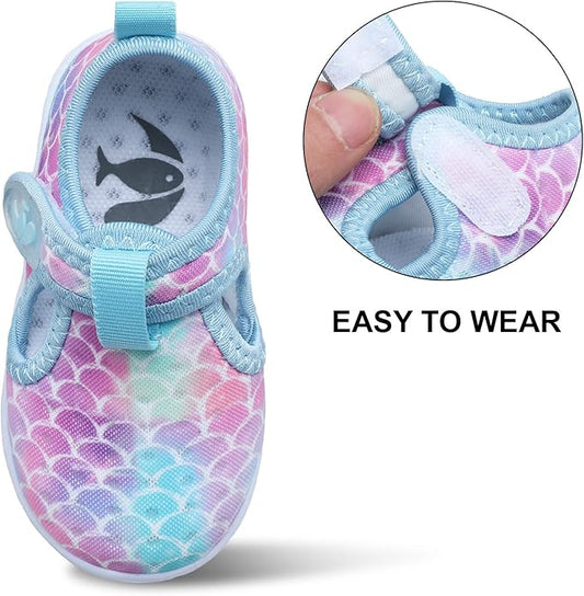 JOINFREE Baby Toddler Water Shoes Boys Girls Sandals Barefoot Kids Breathable Sneakers Shoes for Walking Running