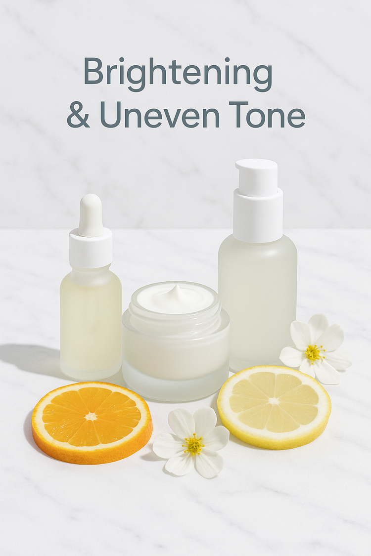 Brightening & Uneven Tone