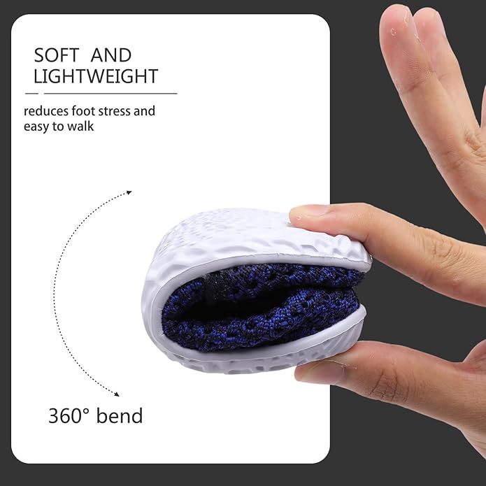 JOINFREE Baby Toddler Water Shoes Boys Girls Sandals Barefoot Kids Breathable Sneakers Shoes for Walking Running