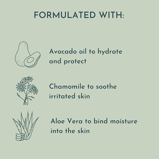 HONEYB Baby Body Wash and Shampoo with Avocado Oil Formulated with Gentle, Baby Skincare Products | All-Natural Ingredients to Deeply Moisturize Skin 8 FL 0z