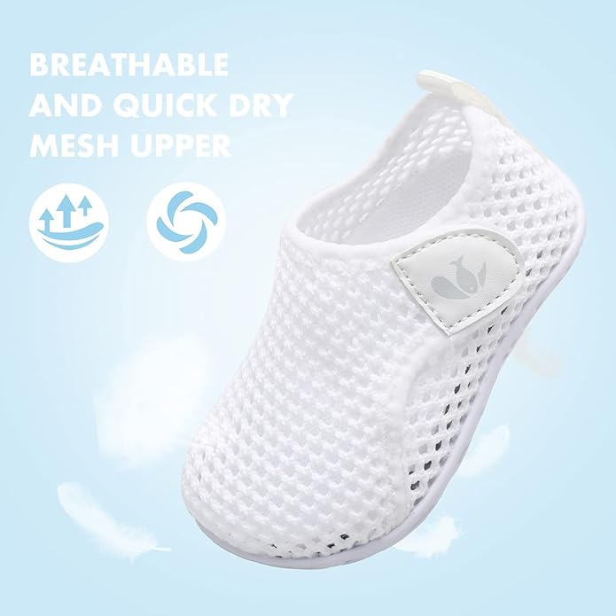 JOINFREE Baby Toddler Water Shoes Boys Girls Sandals Barefoot Kids Breathable Sneakers Shoes for Walking Running