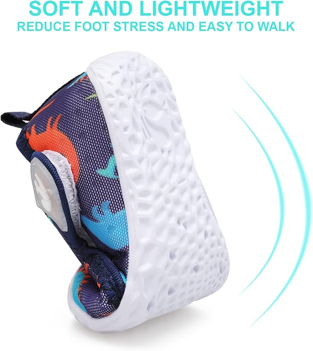 JOINFREE Baby Toddler Water Shoes Boys Girls Sandals Barefoot Kids Breathable Sneakers Shoes for Walking Running