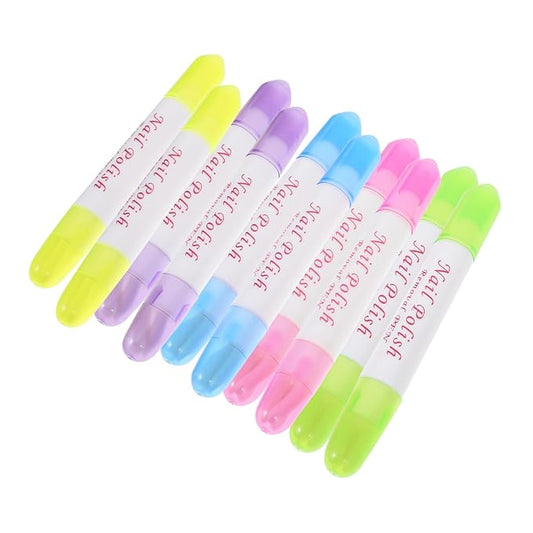10 Pcs Nail Polish Remover Pens for Cleaning Nail Polish Removal Pen Polish Cleaner Pens Edges Cleaner Polish Remover for Manicure Edges Cleaning