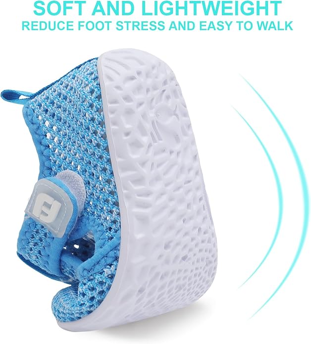 JOINFREE Baby Toddler Water Shoes Boys Girls Sandals Barefoot Kids Breathable Sneakers Shoes for Walking Running