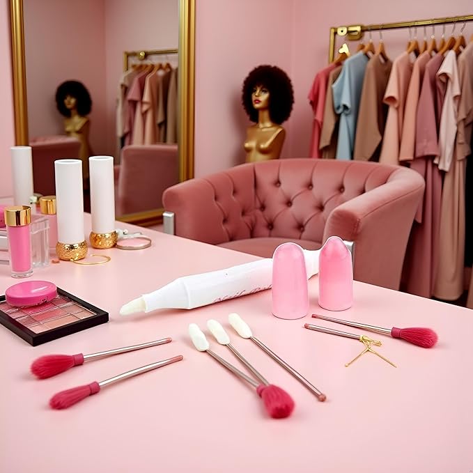 1 Set Nail Art Polish Corrector Pen for Women - Remover, Cleaner with 3 Tips - Manicure Tool - Nail Art & Polish Corrector