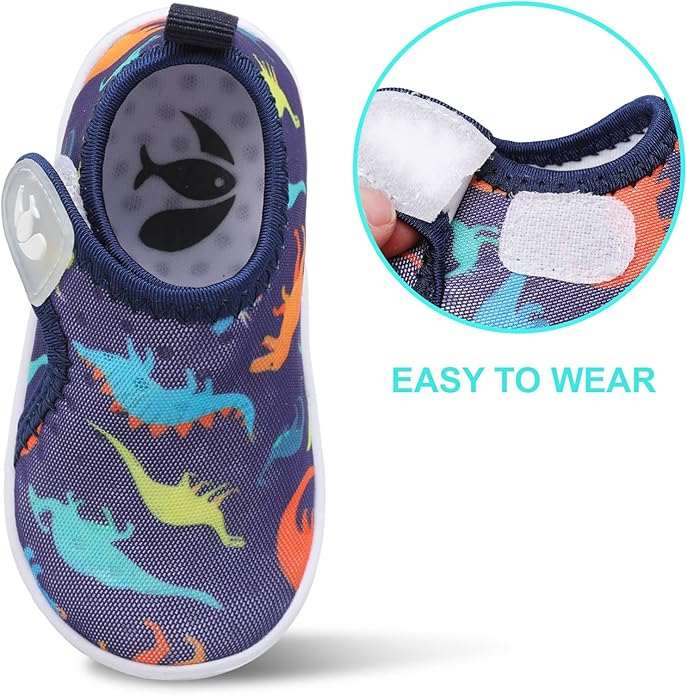 JOINFREE Baby Toddler Water Shoes Boys Girls Sandals Barefoot Kids Breathable Sneakers Shoes for Walking Running