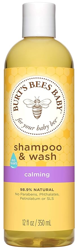 Burt's Bees Baby Shampoo & Wash, Calming, 12 Ounces (Packaging May Vary)