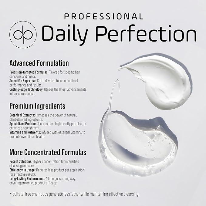 (dp) Tea Tree Shampoo & Conditioner – Hydrate & Soothe Dry Scalp and Hair – Clean + Salon-Grade Formula with Biotin & Keratin