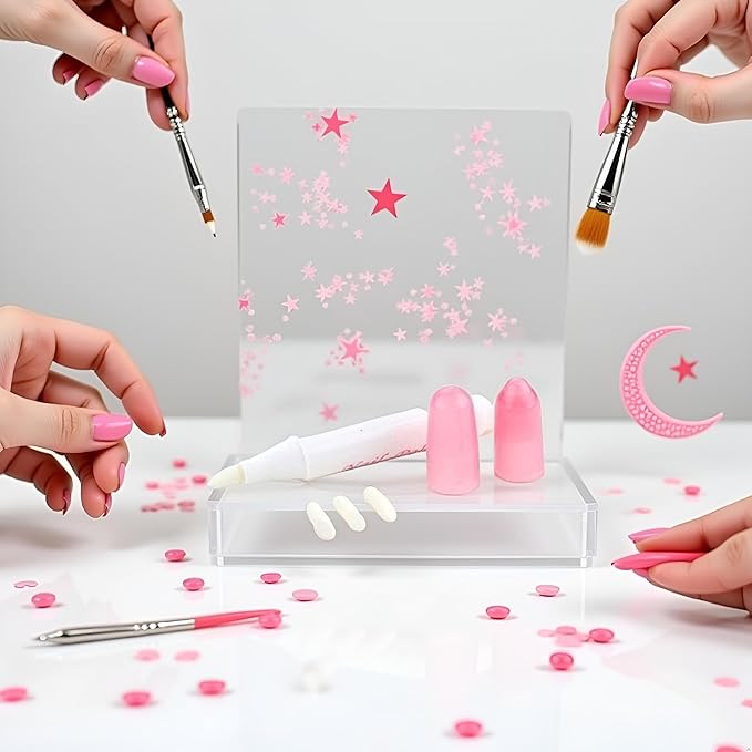 1 Set Nail Art Polish Corrector Pen for Women - Remover, Cleaner with 3 Tips - Manicure Tool - Nail Art & Polish Corrector