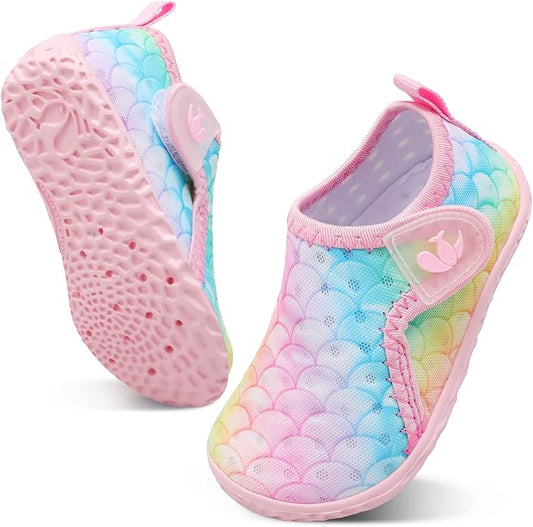 JOINFREE Baby Toddler Water Shoes Boys Girls Sandals Barefoot Kids Breathable Sneakers Shoes for Walking Running