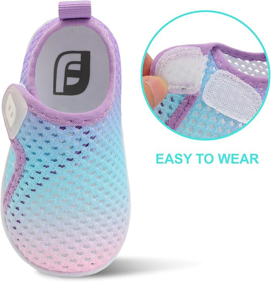 JOINFREE Baby Toddler Water Shoes Boys Girls Sandals Barefoot Kids Breathable Sneakers Shoes for Walking Running