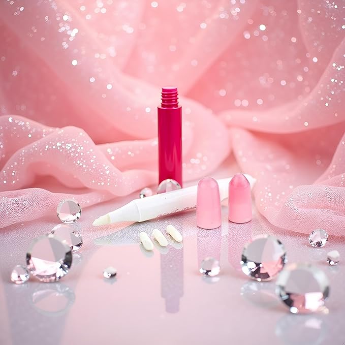 1 Set Nail Art Polish Corrector Pen for Women - Remover, Cleaner with 3 Tips - Manicure Tool - Nail Art & Polish Corrector