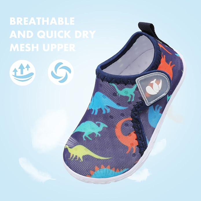 JOINFREE Baby Toddler Water Shoes Boys Girls Sandals Barefoot Kids Breathable Sneakers Shoes for Walking Running