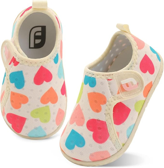 JOINFREE Baby Toddler Water Shoes Boys Girls Sandals Barefoot Kids Breathable Sneakers Shoes for Walking Running