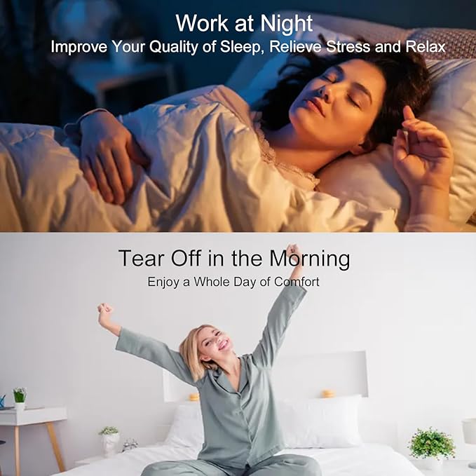 (20 Pads) Deep Cleansing Foot Pads for Better Sleep, Natural Bamboo Foot Patch | Relieve Stress, Improve Sleep and Relaxation