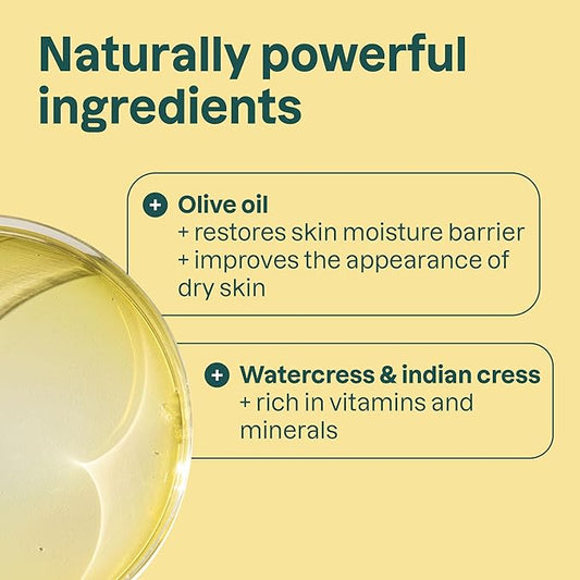 ATTITUDE Body Soap Bar, Natural Origin, Protects and Softens Dry Skin, Watercress, Indian Cress & Olive Oil, EWG Verified & Vegan, Earl Grey & Fresh Cucumber, 4 Oz