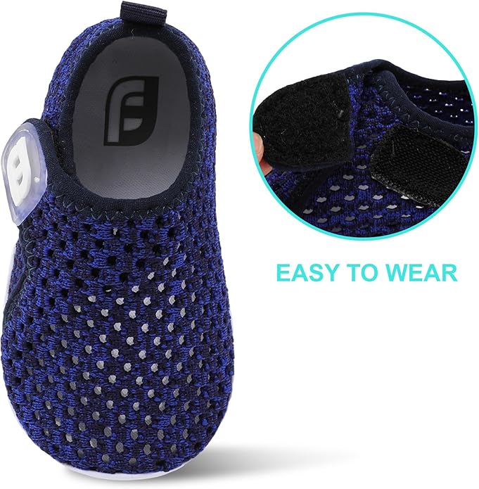 JOINFREE Baby Toddler Water Shoes Boys Girls Sandals Barefoot Kids Breathable Sneakers Shoes for Walking Running