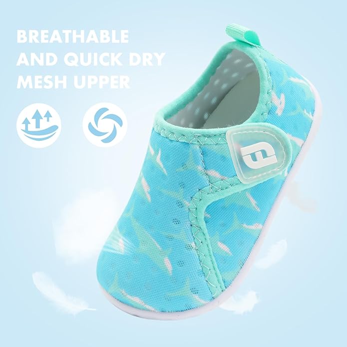JOINFREE Baby Toddler Water Shoes Boys Girls Sandals Barefoot Kids Breathable Sneakers Shoes for Walking Running