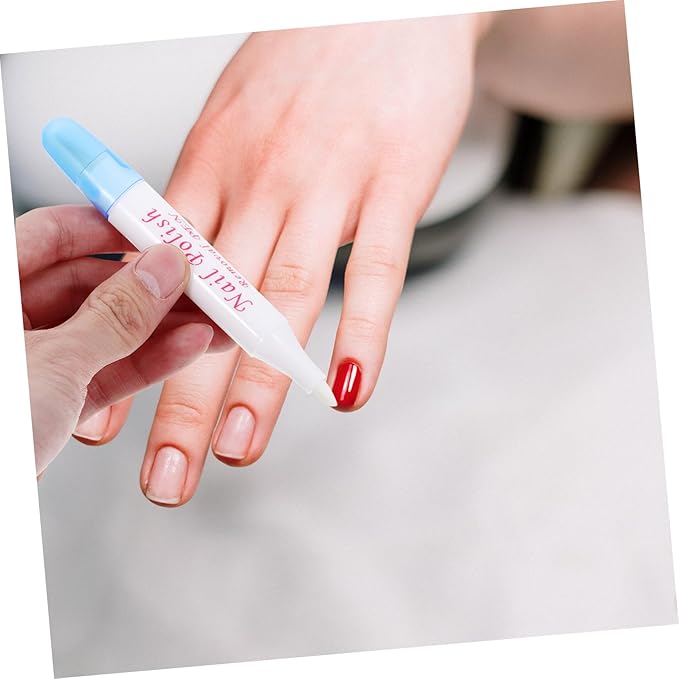 10 Pcs Nail Polish Remover Pens for Cleaning Nail Polish Removal Pen Polish Cleaner Pens Edges Cleaner Polish Remover for Manicure Edges Cleaning