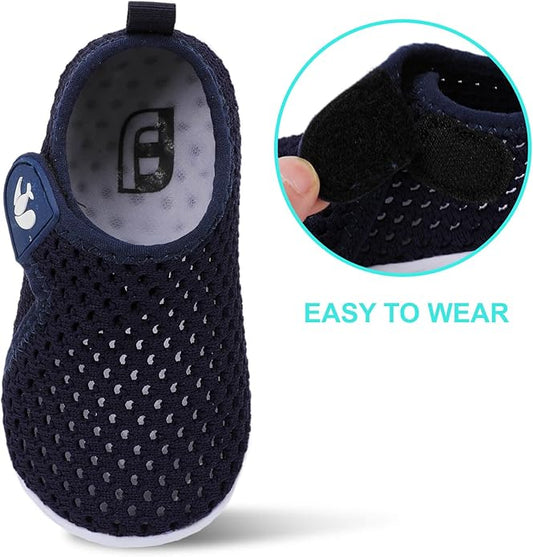 JOINFREE Baby Toddler Water Shoes Boys Girls Sandals Barefoot Kids Breathable Sneakers Shoes for Walking Running