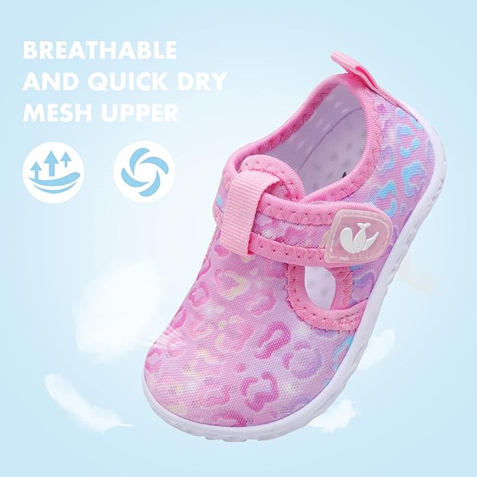 JOINFREE Baby Toddler Water Shoes Boys Girls Sandals Barefoot Kids Breathable Sneakers Shoes for Walking Running