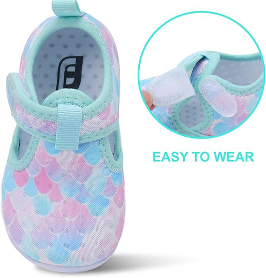 JOINFREE Baby Toddler Water Shoes Boys Girls Sandals Barefoot Kids Breathable Sneakers Shoes for Walking Running