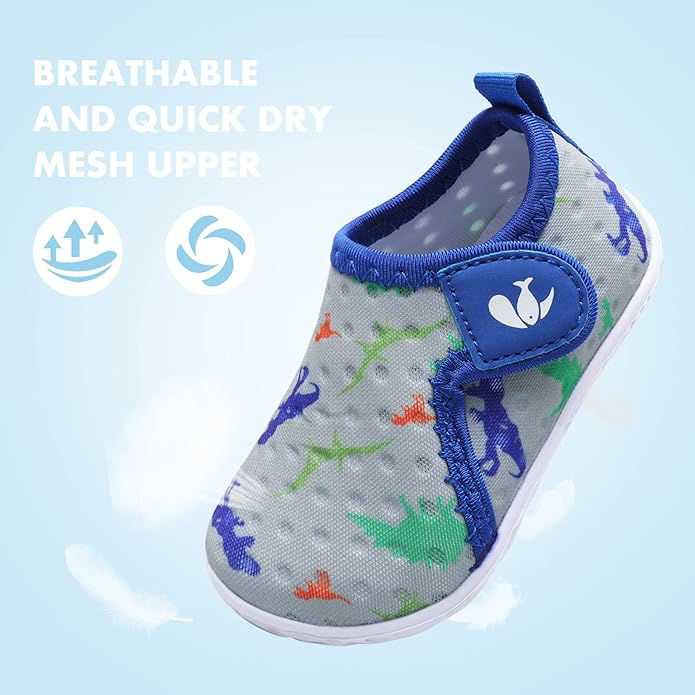 JOINFREE Baby Toddler Water Shoes Boys Girls Sandals Barefoot Kids Breathable Sneakers Shoes for Walking Running