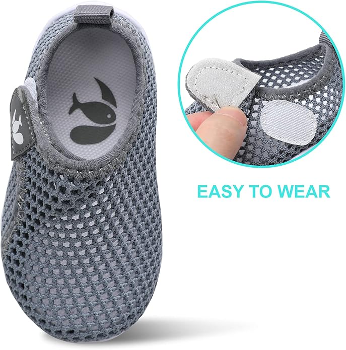 JOINFREE Baby Toddler Water Shoes Boys Girls Sandals Barefoot Kids Breathable Sneakers Shoes for Walking Running