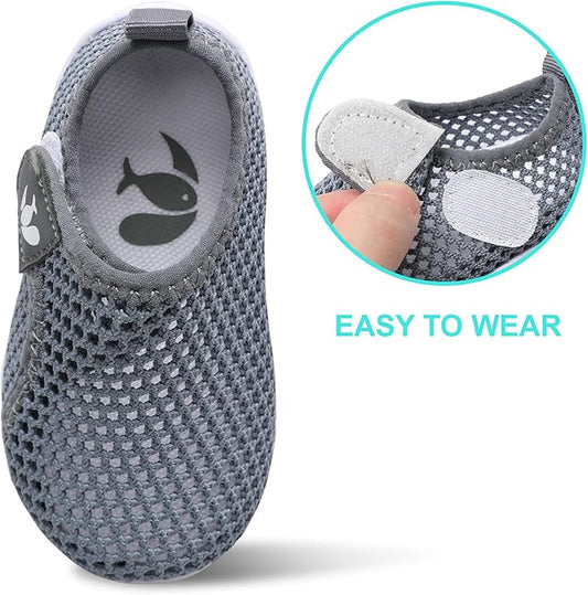 JOINFREE Baby Toddler Water Shoes Boys Girls Sandals Barefoot Kids Breathable Sneakers Shoes for Walking Running