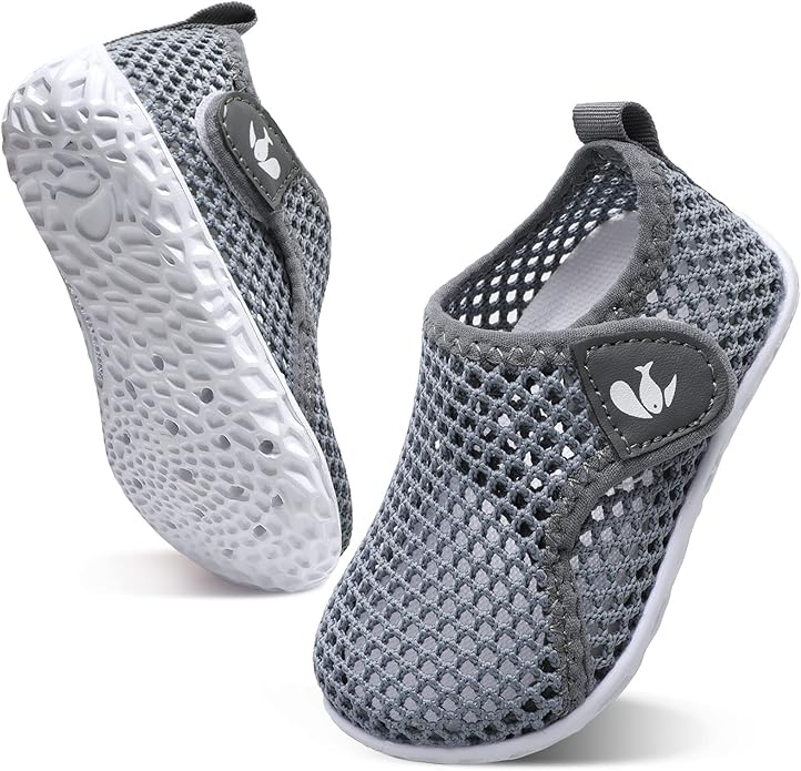 JOINFREE Baby Toddler Water Shoes Boys Girls Sandals Barefoot Kids Breathable Sneakers Shoes for Walking Running