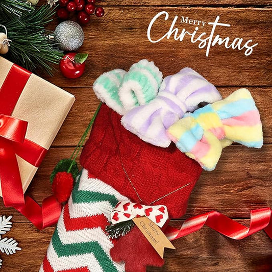 YGDZ Spa Headband - Skincare & Makeup Face Wash Headband Set for Women & Teen Girls - Christmas Gifts (Striped)