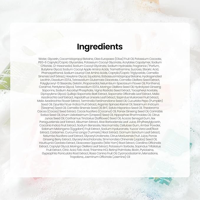 [K-Beauty] PuriteaToc Oil to Foam - All-in-One Korean Face Wash OilBased Foaming Facial Cleanser - Deeply Hydrating & Moisturizing Makeup Deep Cleansing Oil for Dull Skin (3.88 fl oz)