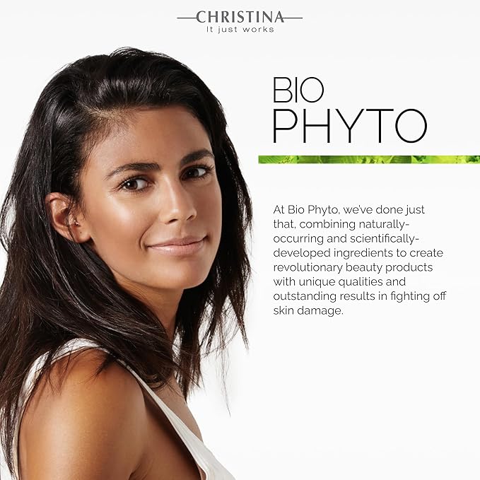 -CHRISTINA- Biophyto Mild Facial Cleanser with Green Tea and Cucumber Extracts - 250 ml - Soapless Gentle Face Wash and Daily Facial Cleanser for All Skin Types