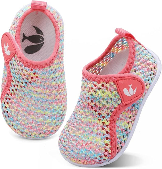 JOINFREE Baby Toddler Water Shoes Boys Girls Sandals Barefoot Kids Breathable Sneakers Shoes for Walking Running