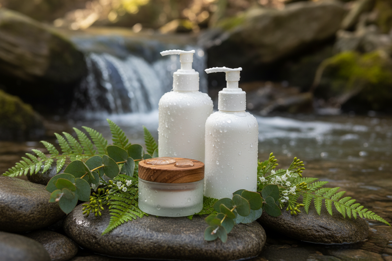 Where clean, mild, and naturally refreshing skincare begins.

At LUNELORA, we believe that cleansing should be simple, gentle, and honest. Our mission is to create face and body cleansing essentials that care for your skin without overwhelming it. Inspired by nature’s calm green tones and the clarity of fresh, clean water, every LUNELORA product is made to help you feel renewed—inside and out. (make it real photo)